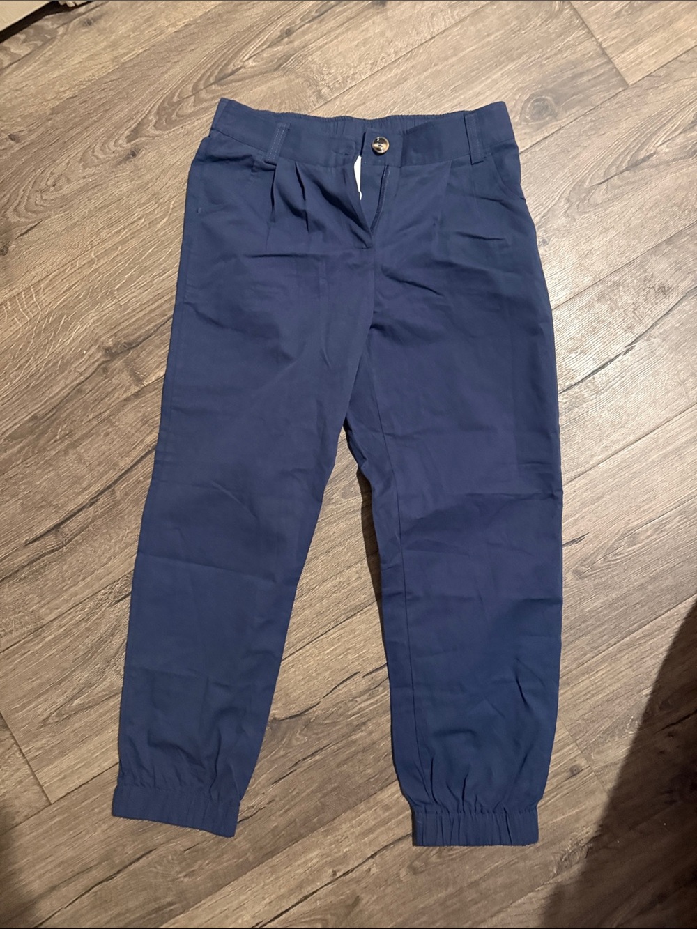 HALARA Navy Blue Cropped Jogger Capris